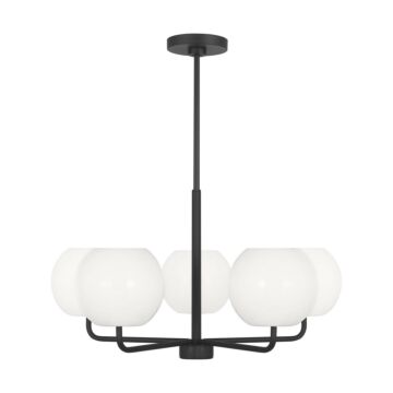 Rory  Chandelier in Midnight Black by Generation Lighting