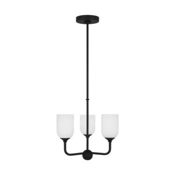Emile  Chandelier in Midnight Black by Generation Lighting