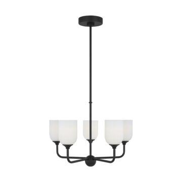 Emile  Chandelier in Midnight Black by Generation Lighting