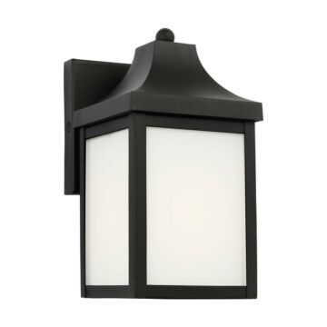 Saybrook  Lantern in Textured Black by Generation Lighting