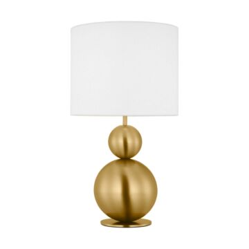 Suki  Table Lamp in Burnished Brass by Visual Comfort Studio