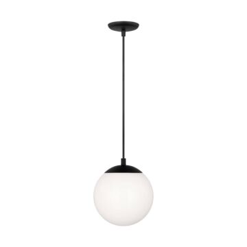Leo - Hanging Globe  Pendant in Midnight Black by Visual Comfort Studio