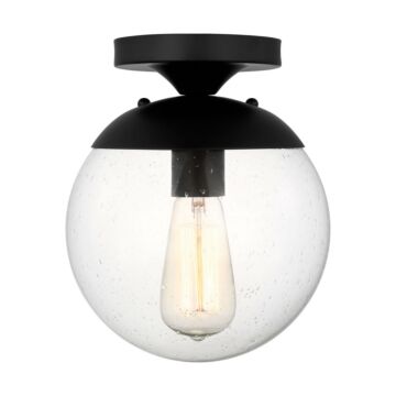 Leo - Hanging Globe  Pendant in Midnight Black by Visual Comfort Studio
