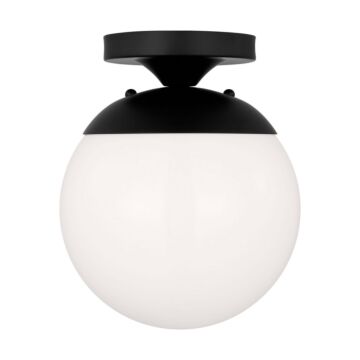 Leo - Hanging Globe  Wall   Semi-Flush Mount in Midnight Black by Visual Comfort Studio