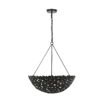 Kelan  Pendant in Aged Iron by Visual Comfort Studio