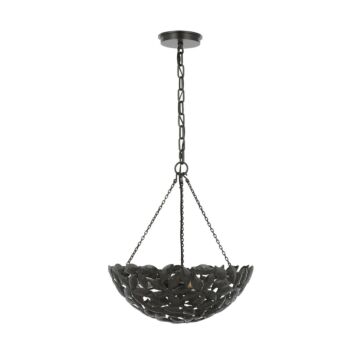 Kelan  Pendant in Aged Iron by Visual Comfort Studio