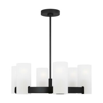 Rhode  Chandelier in Midnight Black by Visual Comfort Studio