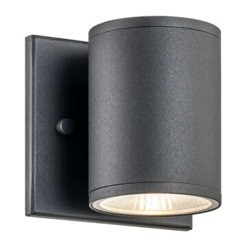 Tubular LED Wall Sconce in Matte Black by Matteo Lighting