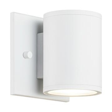 Tubular LED Wall Sconce in Matte White by Matteo Lighting