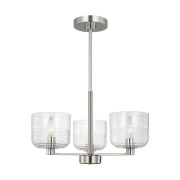 Lochdale  Chandelier in Brushed Nickel by Visual Comfort Studio
