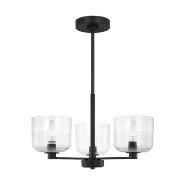 Lochdale  Chandelier in Midnight Black by Visual Comfort Studio