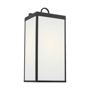 Howell  Wall Lantern in Textured Black by Visual Comfort Studio