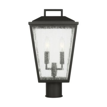 Kennewick  Post Mount in Textured Black by Visual Comfort Studio