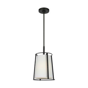 Cortes  Pendant in Midnight Black by Visual Comfort Studio