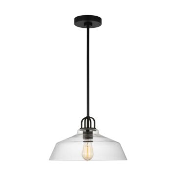 Payton  Pendant in Midnight Black by Visual Comfort Studio