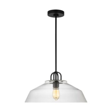 Payton  Pendant in Midnight Black by Visual Comfort Studio