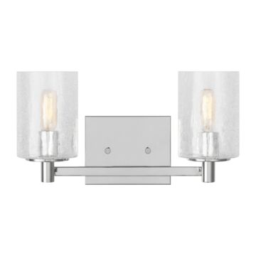 Parker  Wall   Bathroom Vanity Light in Chrome by Generation Lighting