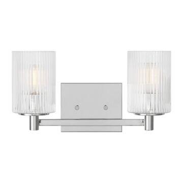 Lando  Wall   Bathroom Vanity Light in Chrome by Generation Lighting