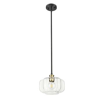 Oxley  Pendant in Matte Black and Brass by Acclaim Lighting