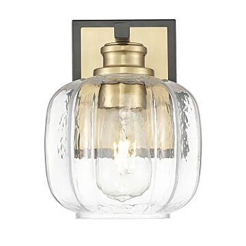 Oxley  Wall Sconce in Matte Black and Brass by Acclaim Lighting