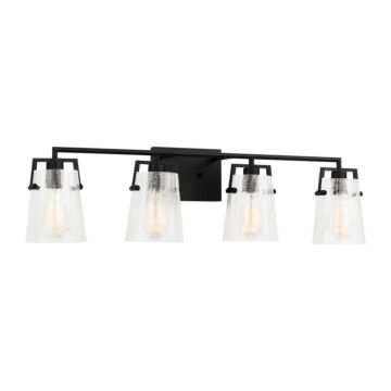 Crofton  Bathroom Vanity Light in Midnight Black by Visual Comfort Studio