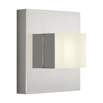 Brander LED Wall Sconce in Chrome by Visual Comfort Studio