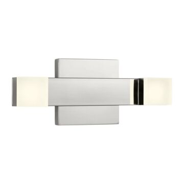 Brander LED Bathroom Vanity Light in Chrome by Visual Comfort Studio