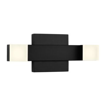 Brander LED Bathroom Vanity Light in Midnight Black by Visual Comfort Studio