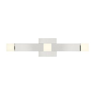 Brander LED Bathroom Vanity Light in Chrome by Visual Comfort Studio