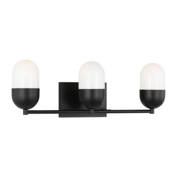 Foster  Bathroom Vanity Light in Midnight Black by Visual Comfort Studio