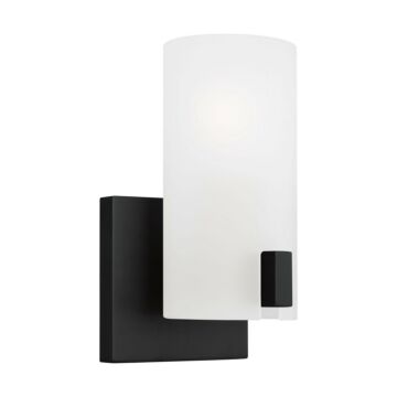 Rhode  Bathroom Vanity Light in Midnight Black by Visual Comfort Studio