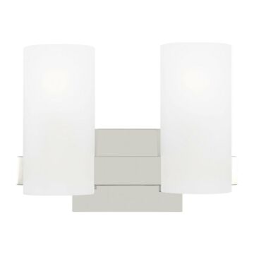 Rhode  Bathroom Vanity Light in Chrome by Visual Comfort Studio