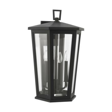 Witley  Wall Lantern in Textured Black by Visual Comfort Studio