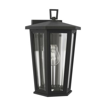 Witley  Wall Lantern in Textured Black by Visual Comfort Studio