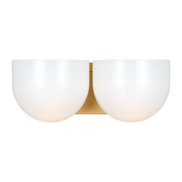 Cheverny  Bathroom Vanity Light in Burnished Brass by Visual Comfort Studio