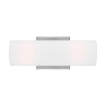 Capalino  Wall Sconce in Brushed Steel by Visual Comfort Studio