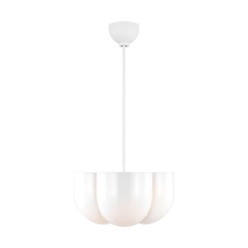 Cheverny  Pendant in Matte White by Visual Comfort Studio