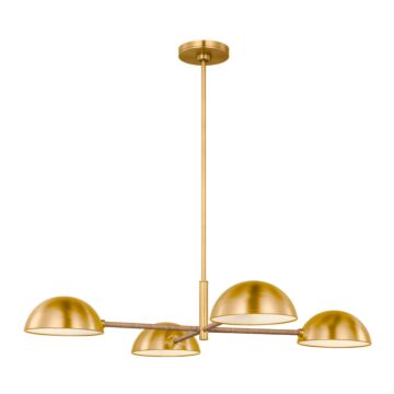 Balleroy  Chandelier in Burnished Brass by Visual Comfort Studio