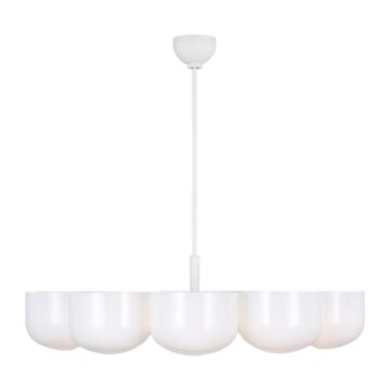 Cheverny  Chandelier in Matte White by Visual Comfort Studio