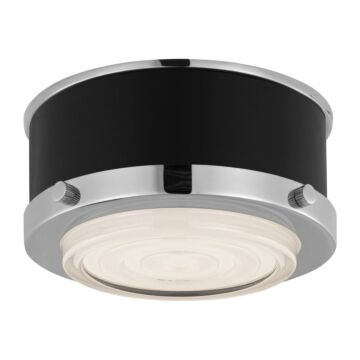 Marlowe LED Flush Mount in Polished Nickel by Visual Comfort Studio