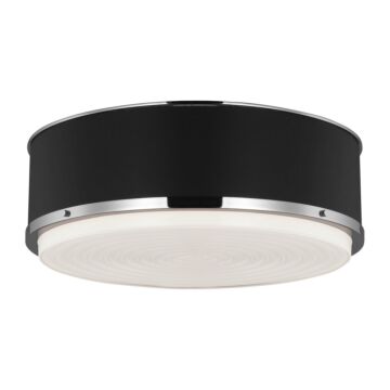 Marlowe  Flush Mount in Polished Nickel by Visual Comfort Studio