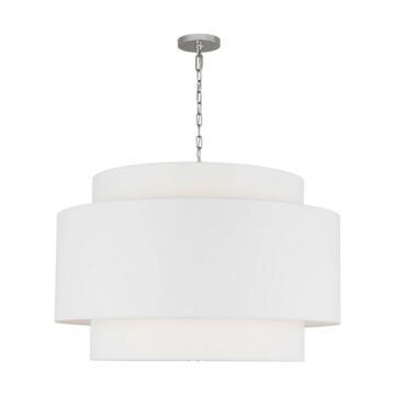 Sawyer  Pendant in Polished Nickel by Visual Comfort Studio
