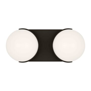 Syrie LED Bathroom Vanity Light in Aged Iron by Visual Comfort Studio