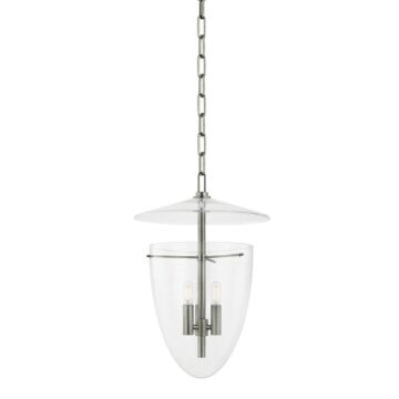 Tully  Lantern in Vintage Pewter by Troy Lighting