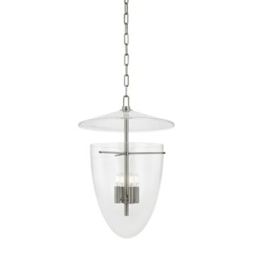Tully  Lantern in Vintage Pewter by Troy Lighting