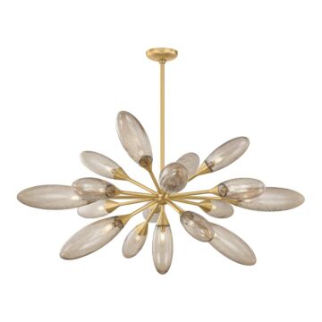 Cordoba  Chandelier in Vintage Brass by Corbett Lighting
