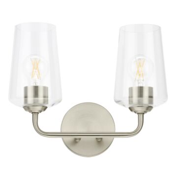 Celino  Bathroom Vanity Light & Bathroom Vanity Light in Brushed Nickel by Progress Lighting