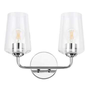 Celino  Bathroom Vanity Light & Bathroom Vanity Light in Polished Chrome by Progress Lighting