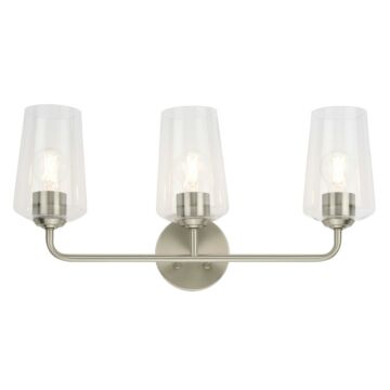 Celino  Bathroom Vanity Light & Bathroom Vanity Light in Brushed Nickel by Progress Lighting