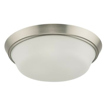 Edessa LED Flush Mount in Brushed Nickel by Progress Lighting